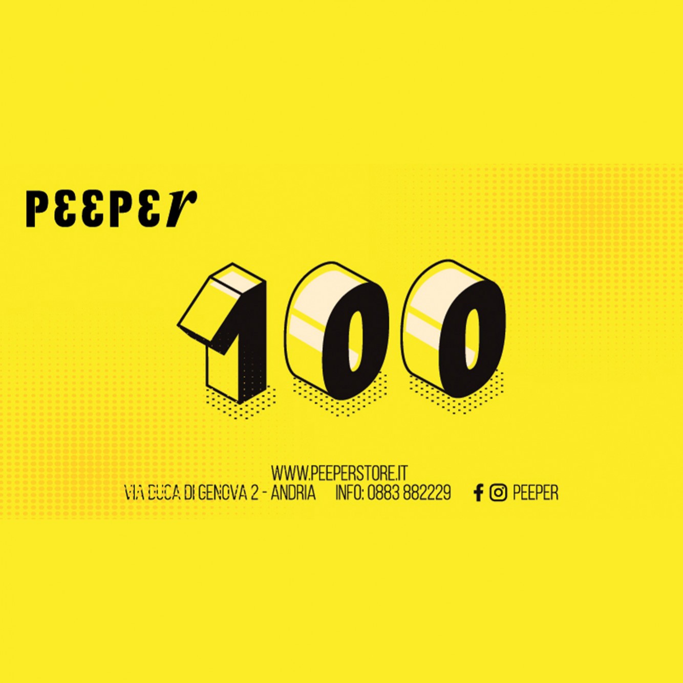 Gift Card - Peeper 100,00 Euro